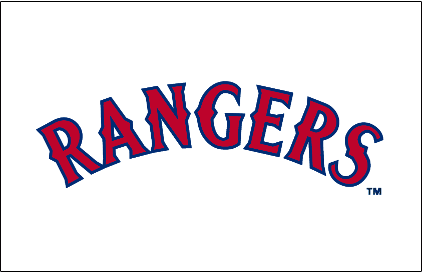 Texas Rangers 1994-2000 Jersey Logo t shirts DIY iron ons